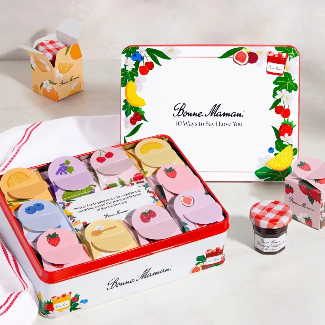 Bonne Maman "Ten Ways to Say I Love You" Tin